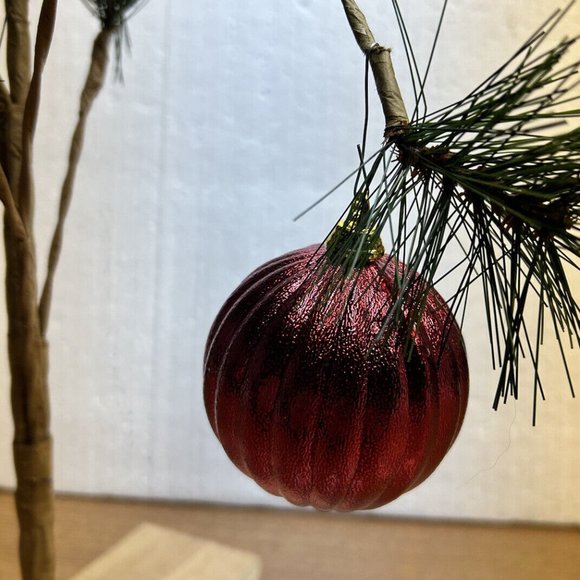 Charlie Brown Christmas Tree with Red Ornament 18 In Tall - Picture 14 of 14